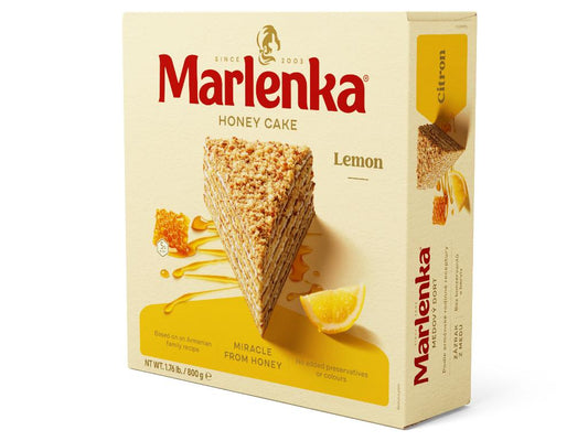 Torta al Miele con e limone- Marlenka